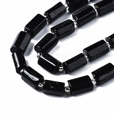 Натуральный турмалин бисер нитей X-G-S376-009-1