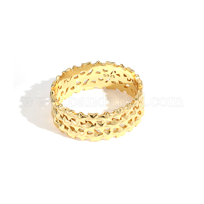 Anello stella 3d in argento sterling s925 anello semplice ed elegante versatile&nbsp;FK6410-9-1