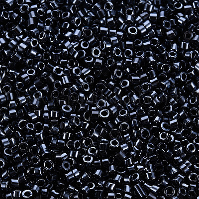 Стеклянные цилиндрические бусины с покрытием SEED-S047-E-006-1