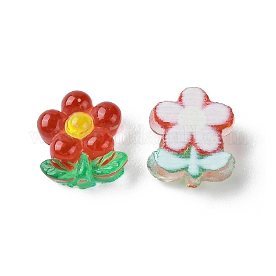 Кабошоны из полупрозрачной смолы RESI-E039-20-1