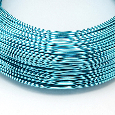 Round Aluminum Wire, Bendable Metal Craft Wire, Flexible Craft Wire, for  Beading Jewelry Doll Craft Making, Pale Turquoise, 17 Gauge, 1.2mm,  140m/500g(459.3 Feet/500g)