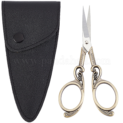 Wholesale SUNNYCLUE 2Pcs 2 Style Stainless Steel Scissors