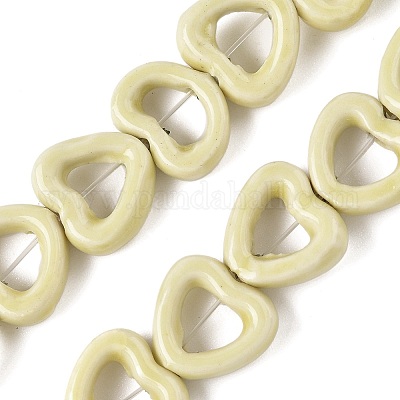 Фарфора ручной работы бисер нитей PORC-Z002-01L-1