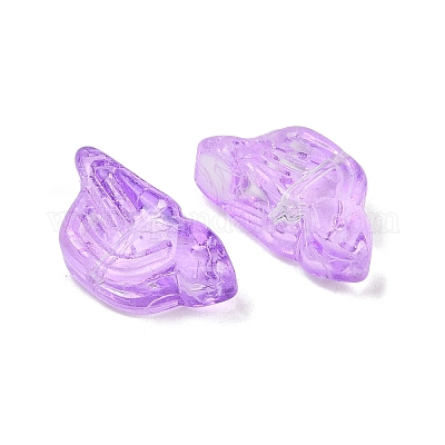 Прозрачные стеклянные бусины DGLA-E004-13M-1