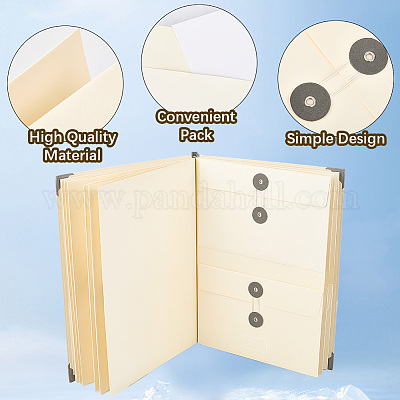 Карманы для бумажных файлов AJEW-WH20018-28A-1