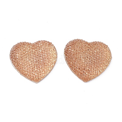 Cabochons rhinestone di resina&nbsp;CRES-XCP0001-15-1