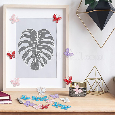 3D Butterflies Craft with Stick Festival Party Wedding Decoration Stickers