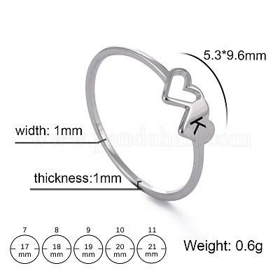 Кольца из нержавеющей стали 304 для женщин и мужчин FS-WGB974C-31-1