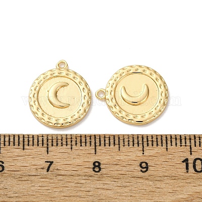 Латунные подвески&nbsp;KK-D388-03G-02-1