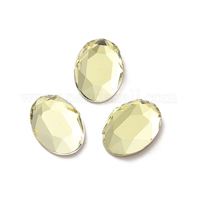 Cabochons de strass en verre&nbsp;RGLA-P037-13A-D337-1