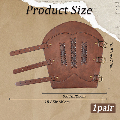 Регулируемый браслет из искусственной кожи AJEW-WH0010-55B-1