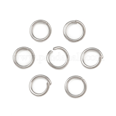 Открытые соединительные кольца из нержавеющей стали марки 304 STAS-N015-03-6x.0.8mm-1