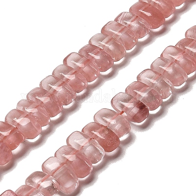 Вишневого кварца стеклянные бусы пряди G-Q167-B20-01-1