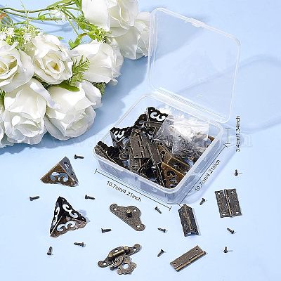 Застежка из цинкового сплава PALLOY-FH0001-61AB-1