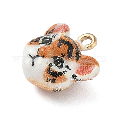 Подвески из эмали и сплава&nbsp;LS-ENAM-F156-04G-04-1