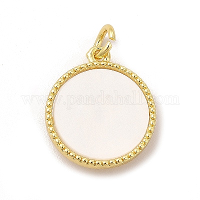 Подвески из латуни и кубического циркония KK-G459-02G-01-1