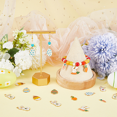 Подвески из сплава эмали 40шт 10 стиля ENAM-SC0004-75-1