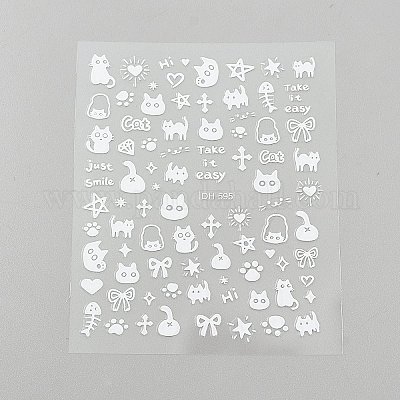 Погладить Nail Art Наклейки&nbsp;MRMJ-WH0077-143B-1