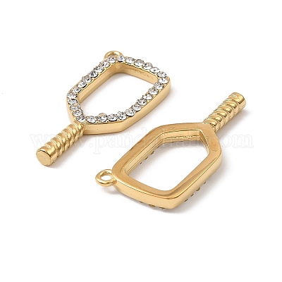 Нержавеющая сталь 304 с подвесками из хрустальных страз STAS-G358-12G-01-1