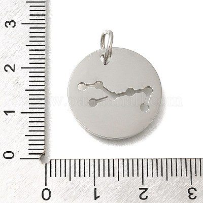 Подвески из нержавеющей стали 304 с защитой от потускнения STAS-M074-02B-P-1