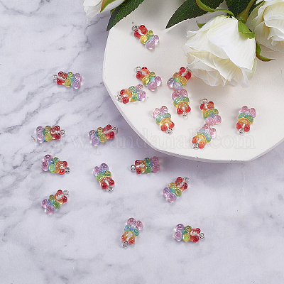 Смола с подвесками из золотой фольги RESI-CJC0014-05-1