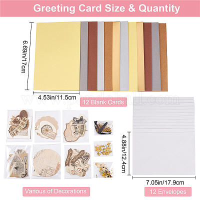 DIY Greeting Card Craft Kit  Make Your Own Encouragement Cards to Mail —  Sunshine Craft Co