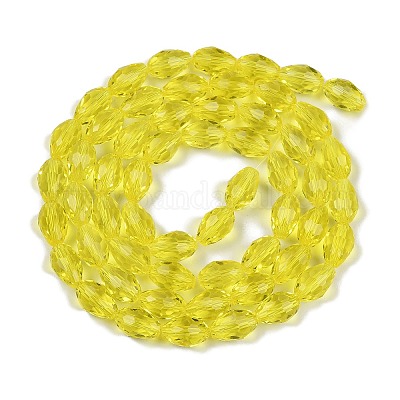 Прозрачные стеклянные бусины EGLA-N013-T10mm-D26-1