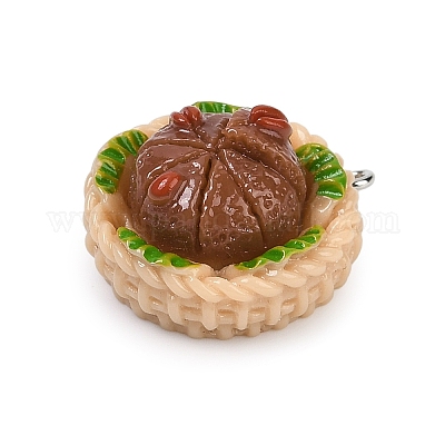 Подвески из непрозрачной смолы RESI-S016-01B-1