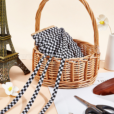 20 ярд полиэстеровых плоских лент с этнической вышивкой OCOR-NB0001-62-1