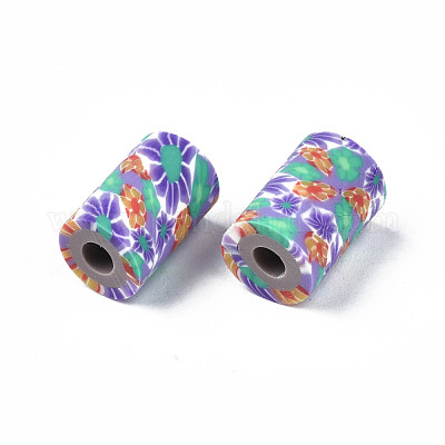 Бусины из полимерной глины  CLAY-N008-046-16-1