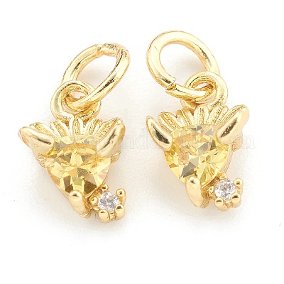 Латуни циркония кубической подвески ZIRC-O041-02G-1
