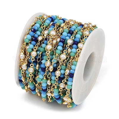 Латунные круглые звенья цепи CHC-A011-09G-1