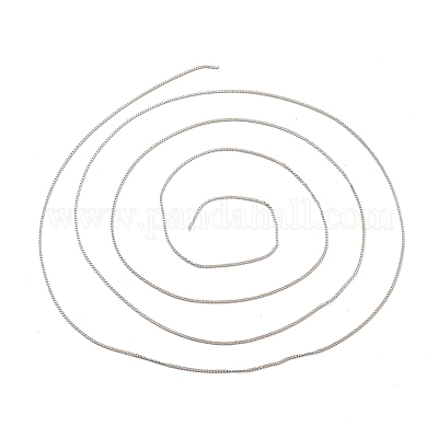 925 цепочка из стерлингового серебра&nbsp;STER-P064-06S-1