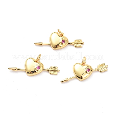 Латунные микро проложить кубического циркония подвески ZIRC-L091-086G-1