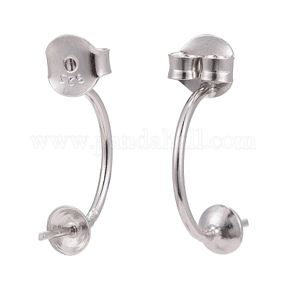 Wholesale 925 Sterling Silver Ear Nuts 