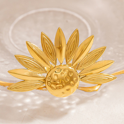 Регулируемые манжеты из нержавеющей стали 304 для женщин RJEW-M103-04D-G-1