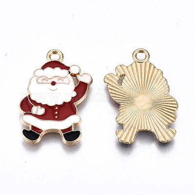 Подвески из экологически чистого сплава с эмалью X-ENAM-Q437-070-NR-1