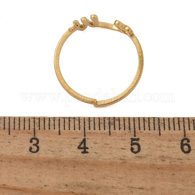 Кольца-манжеты из нержавеющей стали 304 для женщин RJEW-D285-01G-W-1