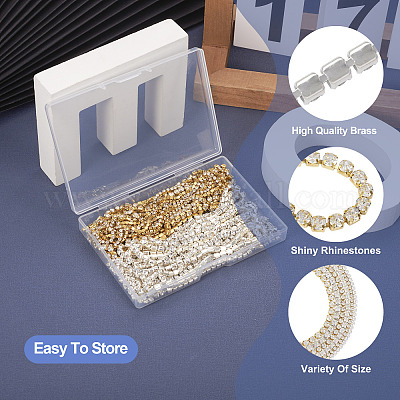 Цепочки из латунных страз длиной 6 м 6 CHC-TA0001-04-1