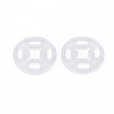 Застежки-молнии из прозрачной смолы BUTT-N018-041-1