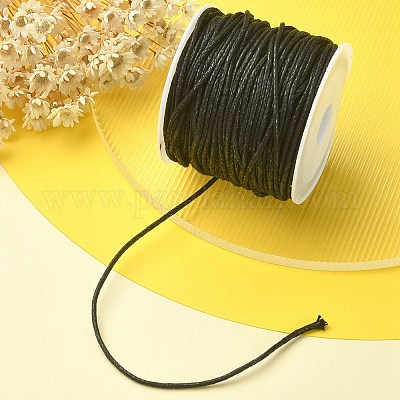 20м вощеных хлопковых шнуров&nbsp;YC-YW0001-05-332-1