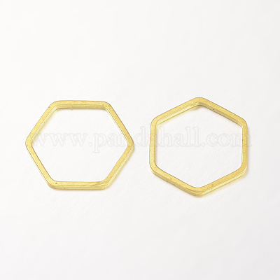 Латунные соединительные колечки KK-K136-03G-1