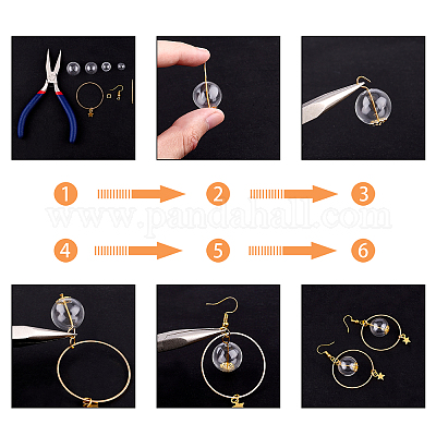 Ручной взорван стеклянный шар шарики GLAA-PH0007-78-1