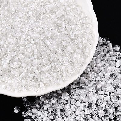 6/0 внутренний цвет прозрачный стеклянный бисер X1-SEED-T007-07B-1