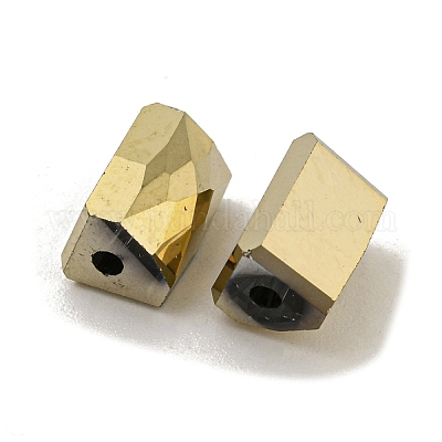 Гальванические стеклянные бусины&nbsp;EGLA-Z004-05E-1