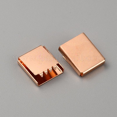 Messingband Ende&nbsp;KK-WH0035-76RG-1