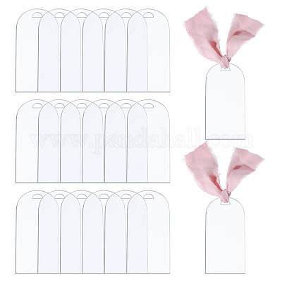 20 шт. пустые акриловые знаки AJEW-CA0004-39-1