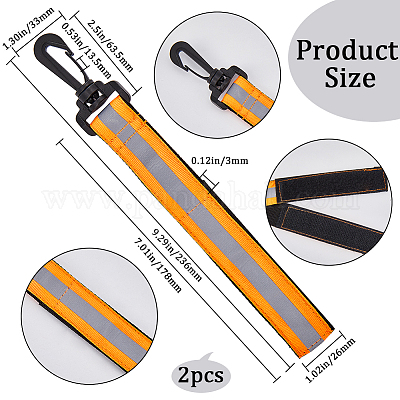Нейлоновый ремешок для перчаток пожарного со светоотражающей отделкой FIND-WH0139-83B-1