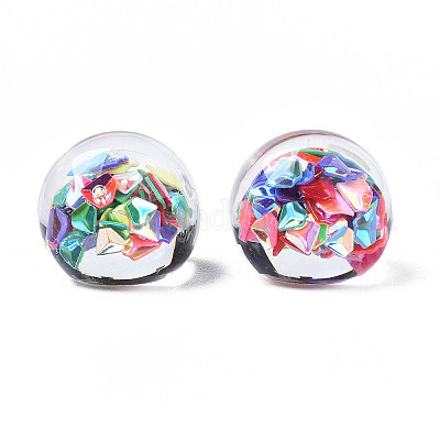 Полупрозрачные акриловые кабошоны TACR-N006-26-1