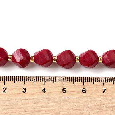 Нити бусин из натурального кварца окрашенные G-U023-A02-07-1